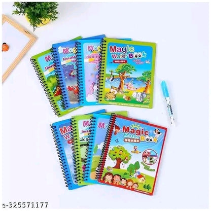 Kid's Magic Water Coloring Books 4 Books 4 pens