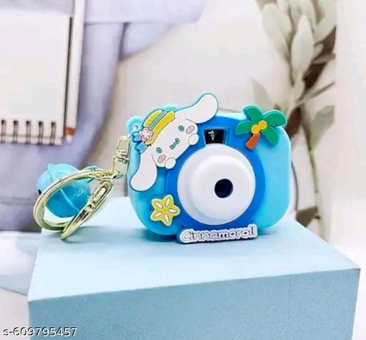Cute Cartoon Camera Keychain