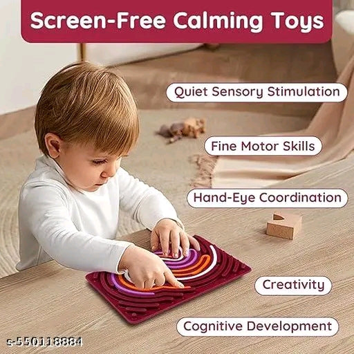 Double-Sided Silicone Fidget Toy for Kids & Adults