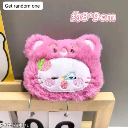 Mini Plush Keychain (Random Design) 1 piece