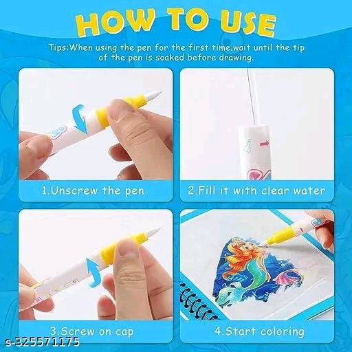 Reusable Magic Water Quick Dry Book