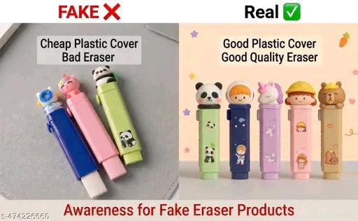 Cute Kawaii Cartoon Erasers