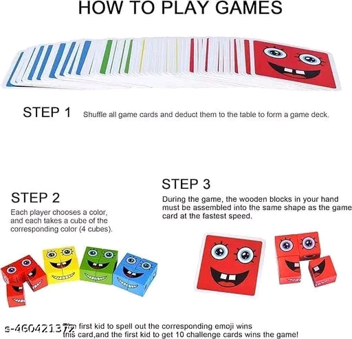Smiley Face Emoji Cube Face Changing Game for Kids