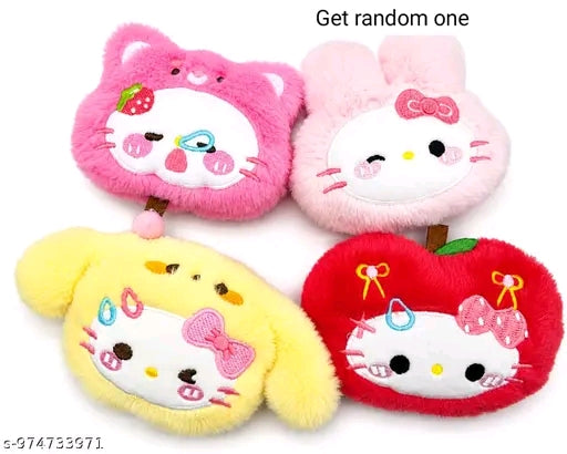 Mini Plush Keychain (Random Design) 1 piece