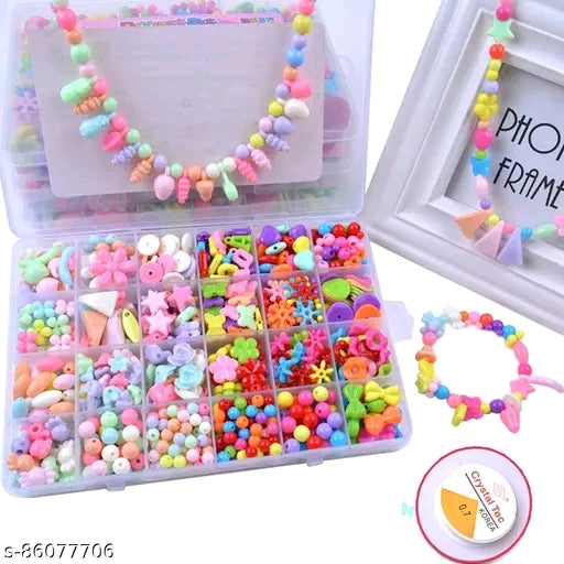 Beads for Kids Crafts Children's Jewelry Making Kit