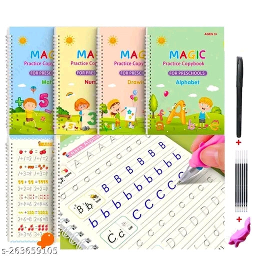 Magic Practice Copy Book for Kids